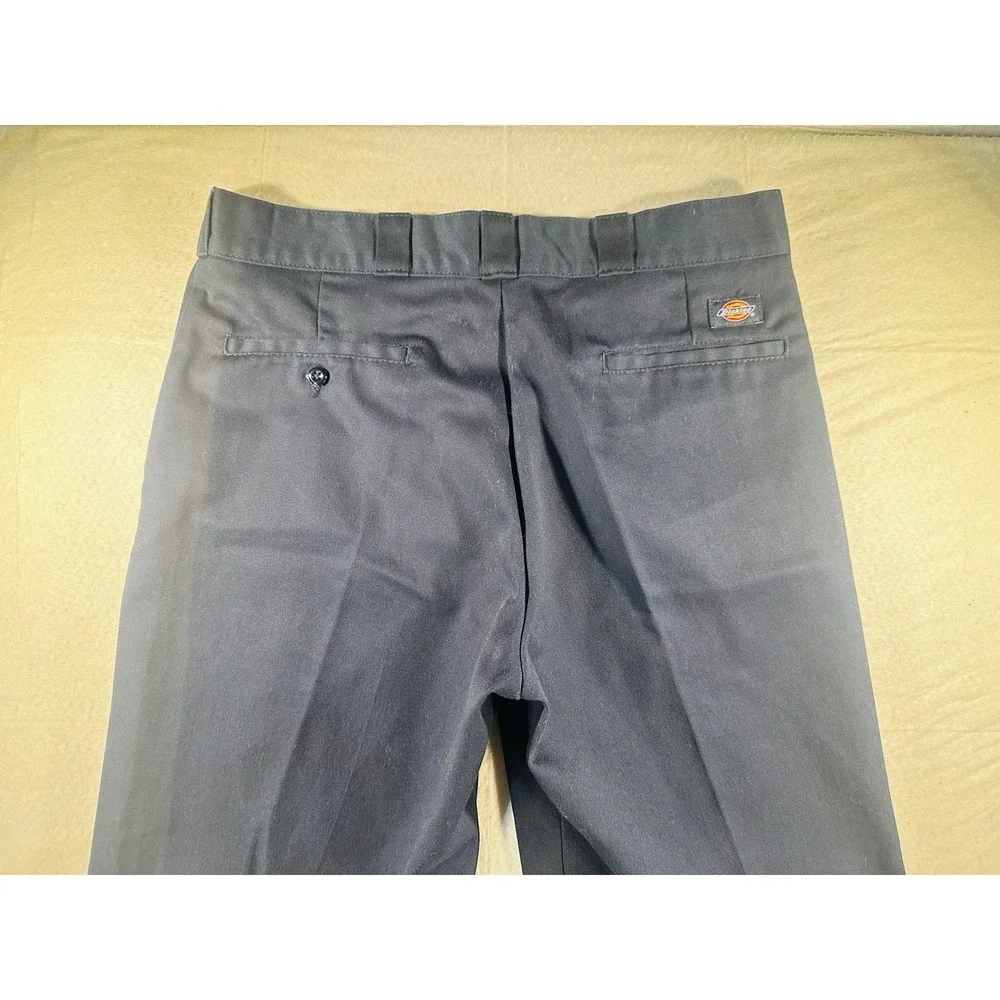 DICKIES MEN'S 874 ORIGINAL FIT WORK PANT Sits at Waist NAVY SIZE: 36x32 - Picture 5 of 6